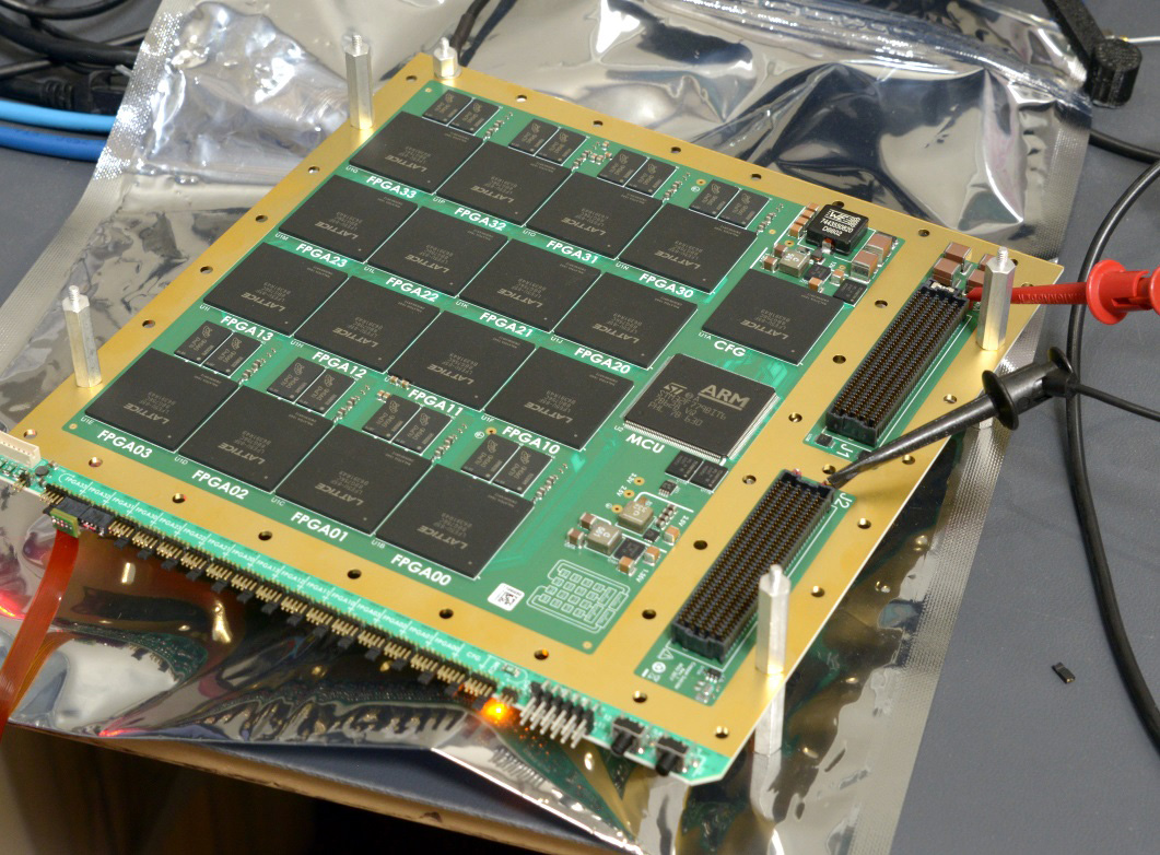 FPGA array for wireless digital signal processing (DSP) development