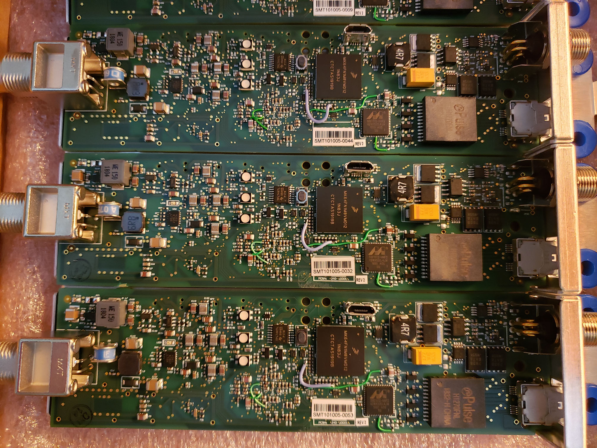 Control unit for a tintable glass window